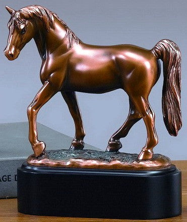 (TN53189) Western Small Tennessee Walking Horse Sculpture - 7