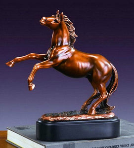 (TN53210) Western Horse Sculpture 10" Tall