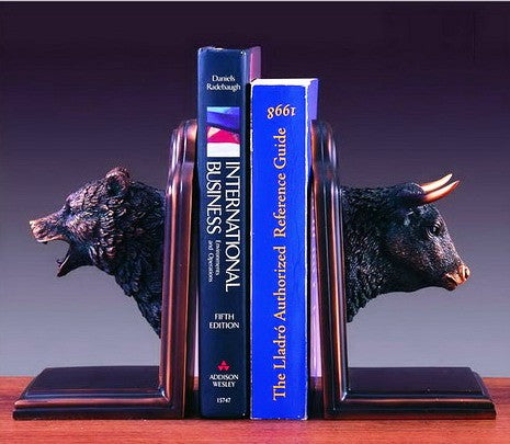 (TN55001) Western Bull & Bear Bookends