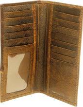 Load image into Gallery viewer, (WFAC822) Western Leather Rodeo Wallet with Cross