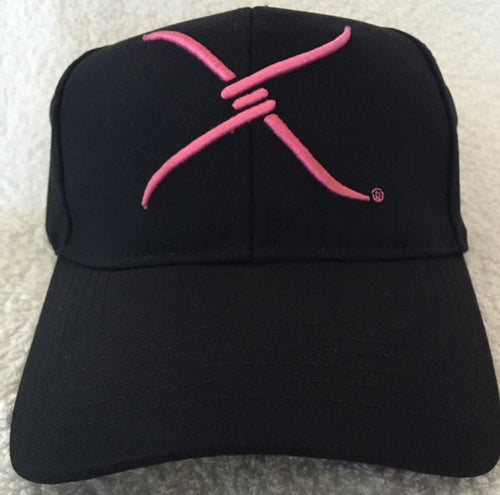 (WFAXC8) Twisted-X Flex Fit Ball Cap - Pink