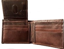 Load image into Gallery viewer, (WFAXRC-B4) Twisted-X Soft Distressed Brown Bi-Fold Wallet