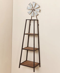 "Windmill" 3-Tier Bathroom Shelf