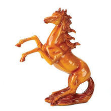 Load image into Gallery viewer, (WSM10015690) Faux Wooden Horse Statue